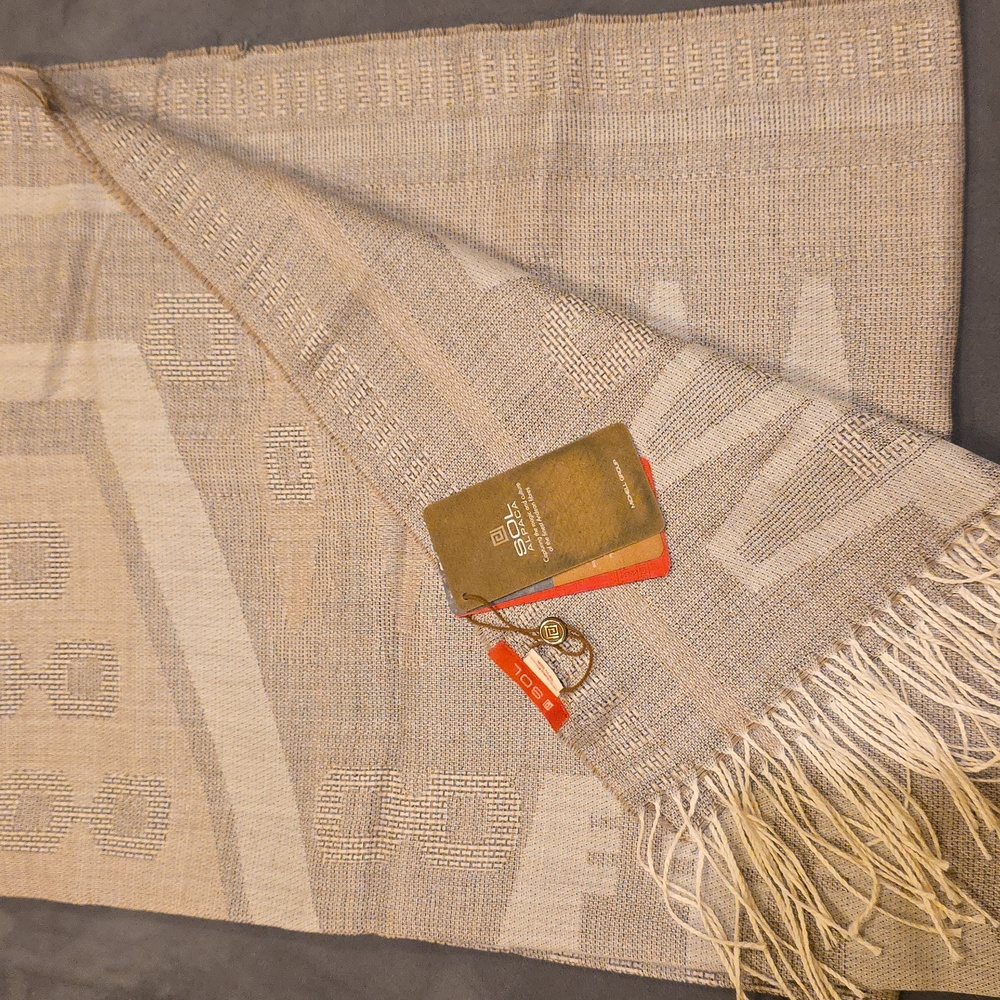 SOL Alpaca Silk Blend Scarf